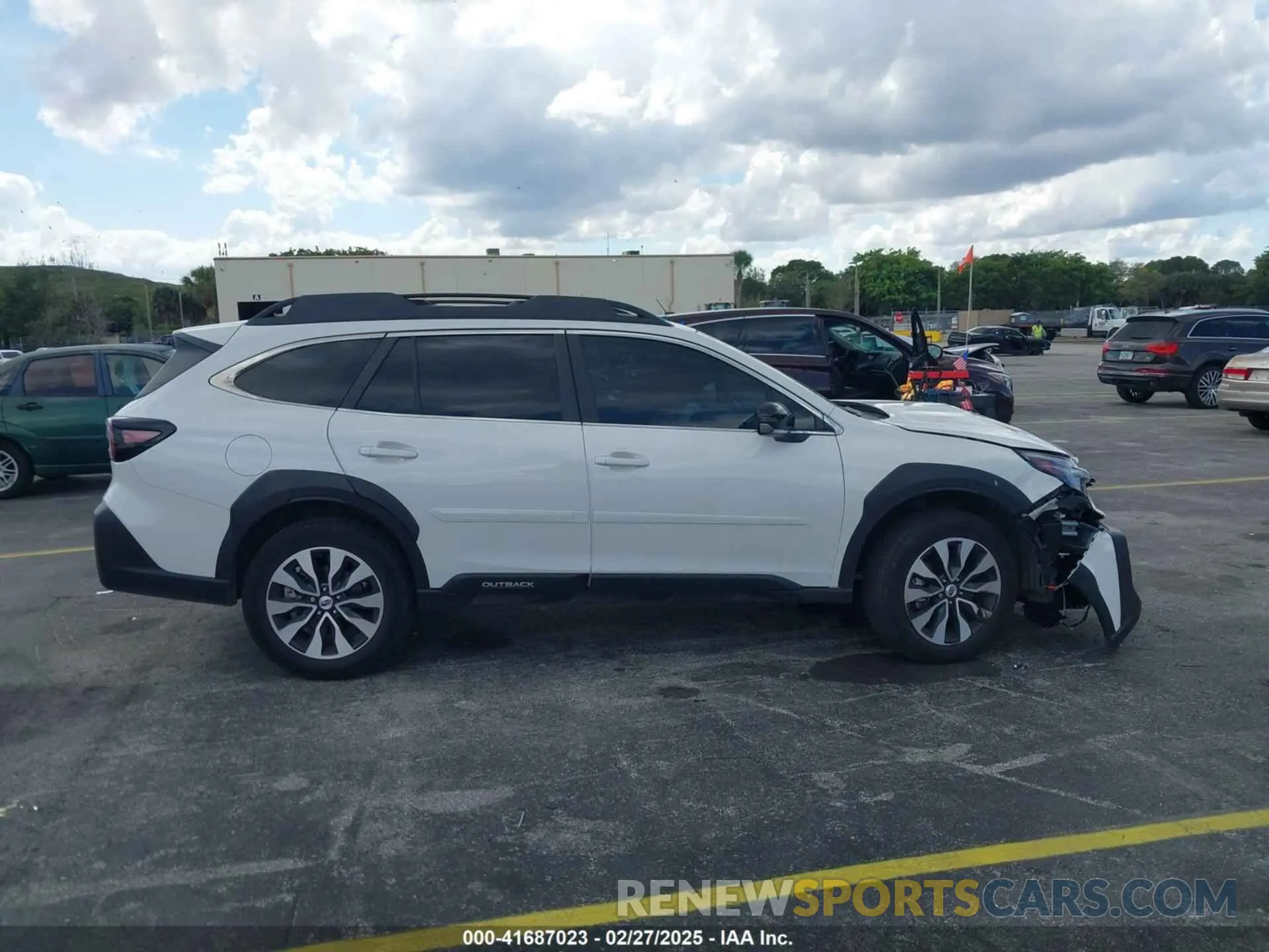 12 Фотография поврежденного автомобиля 4S4BTANC6R3215172 SUBARU OUTBACK 2024