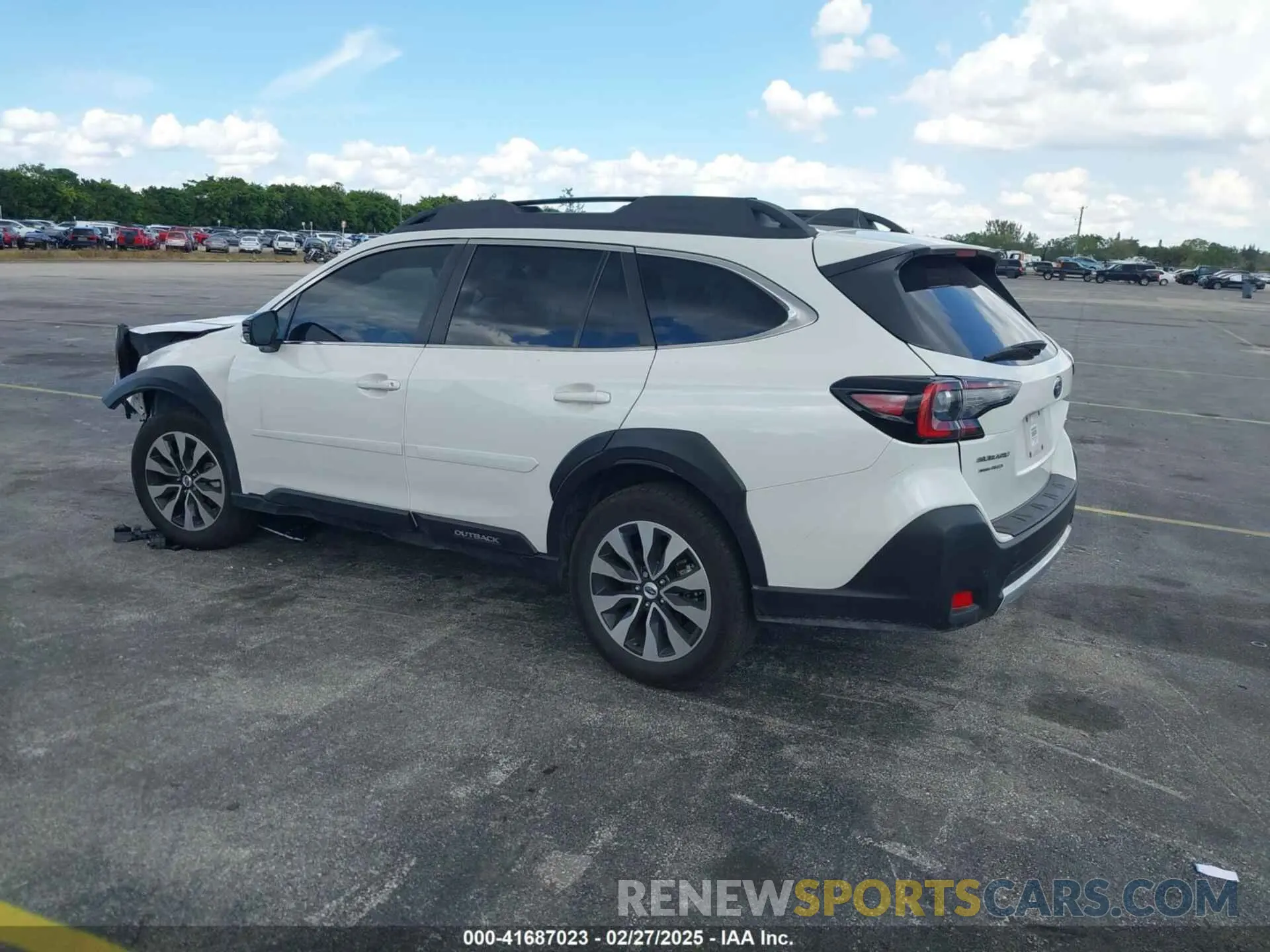3 Фотография поврежденного автомобиля 4S4BTANC6R3215172 SUBARU OUTBACK 2024