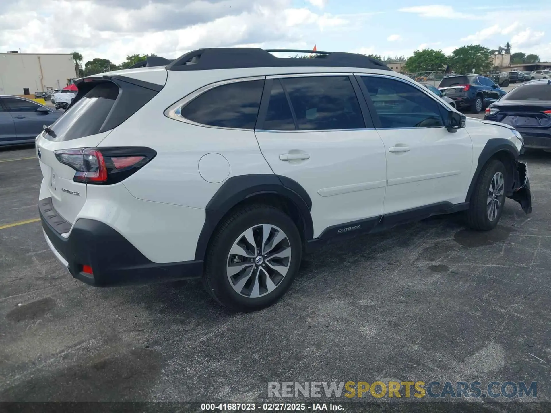 4 Фотография поврежденного автомобиля 4S4BTANC6R3215172 SUBARU OUTBACK 2024