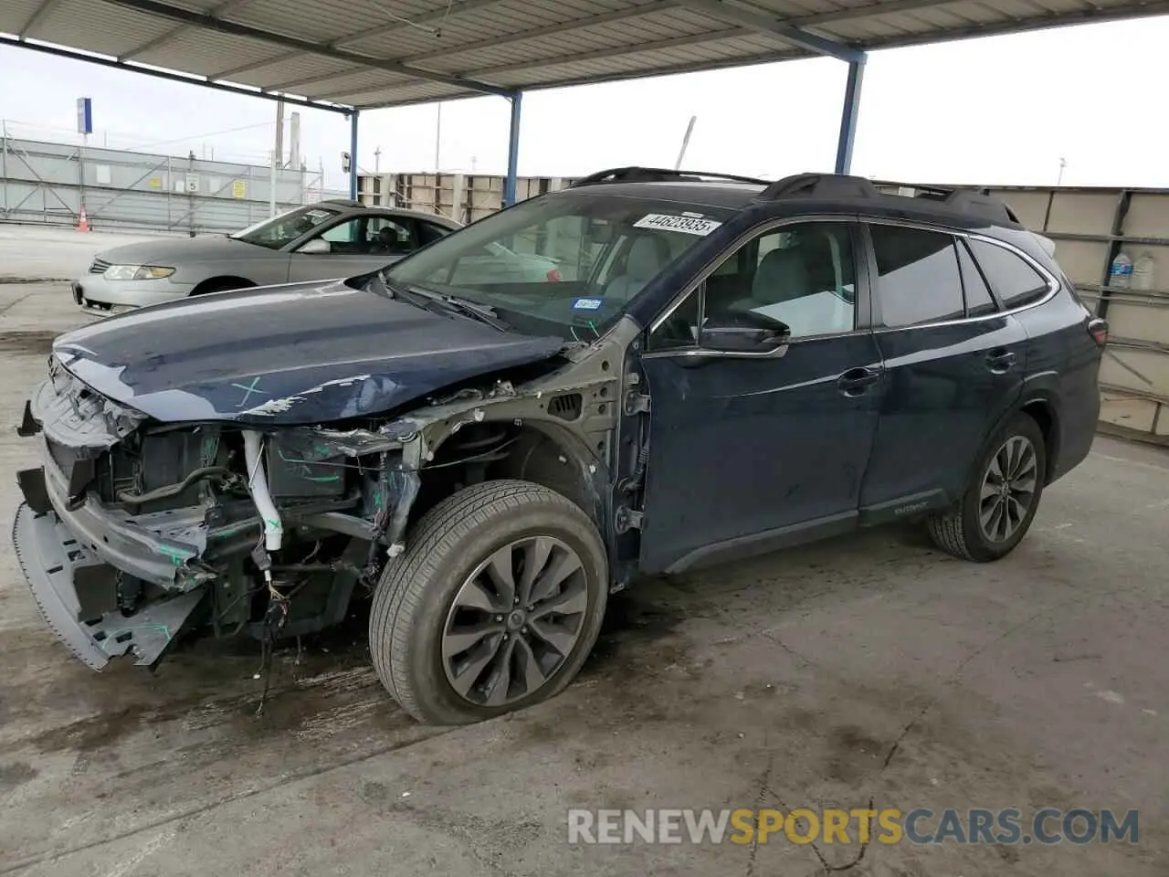 1 Photograph of a damaged car 4S4BTANC7R3134519 SUBARU OUTBACK 2024