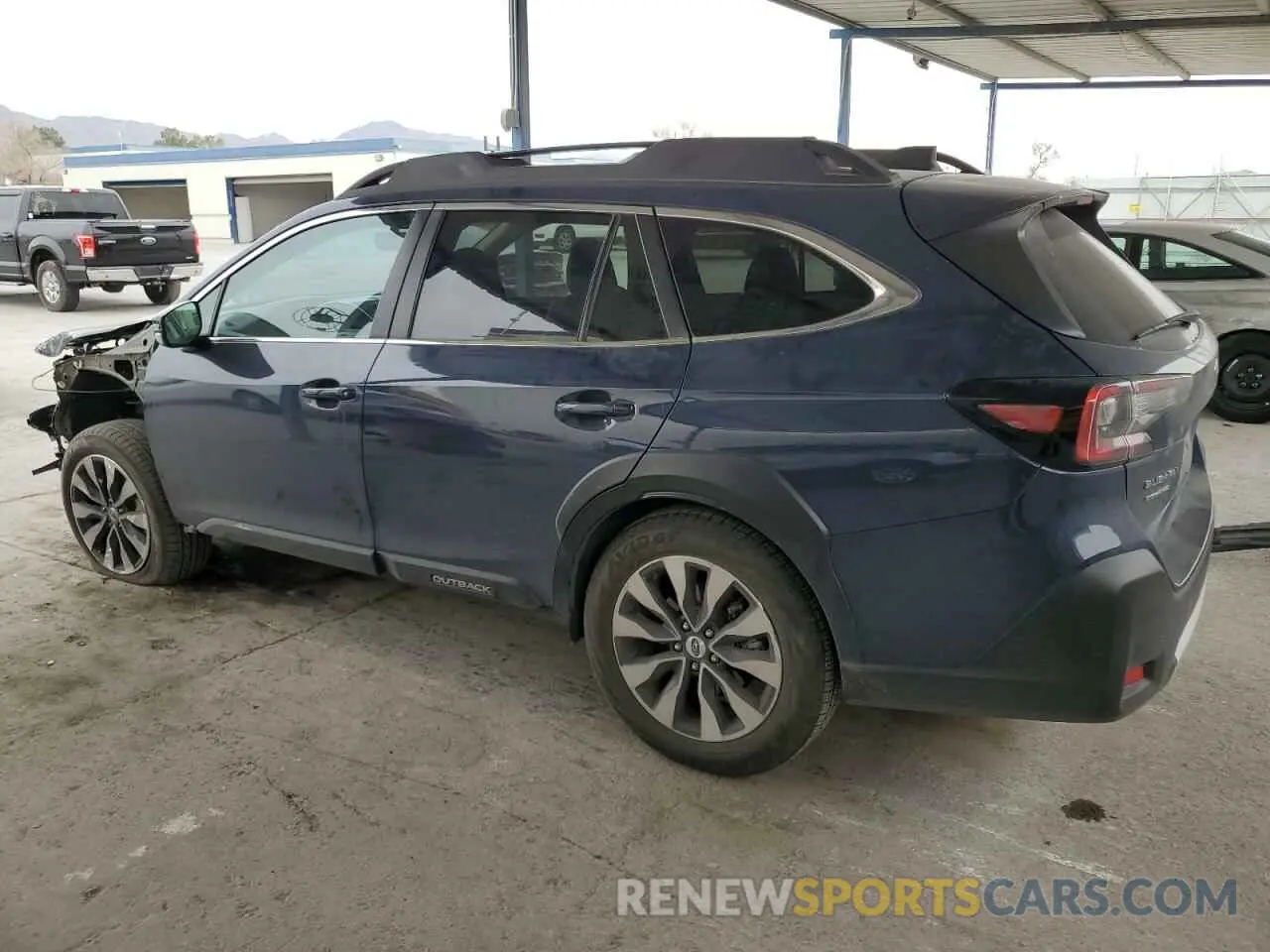 2 Photograph of a damaged car 4S4BTANC7R3134519 SUBARU OUTBACK 2024