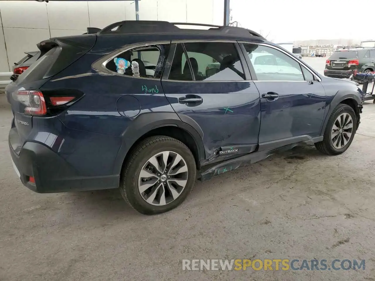 3 Photograph of a damaged car 4S4BTANC7R3134519 SUBARU OUTBACK 2024