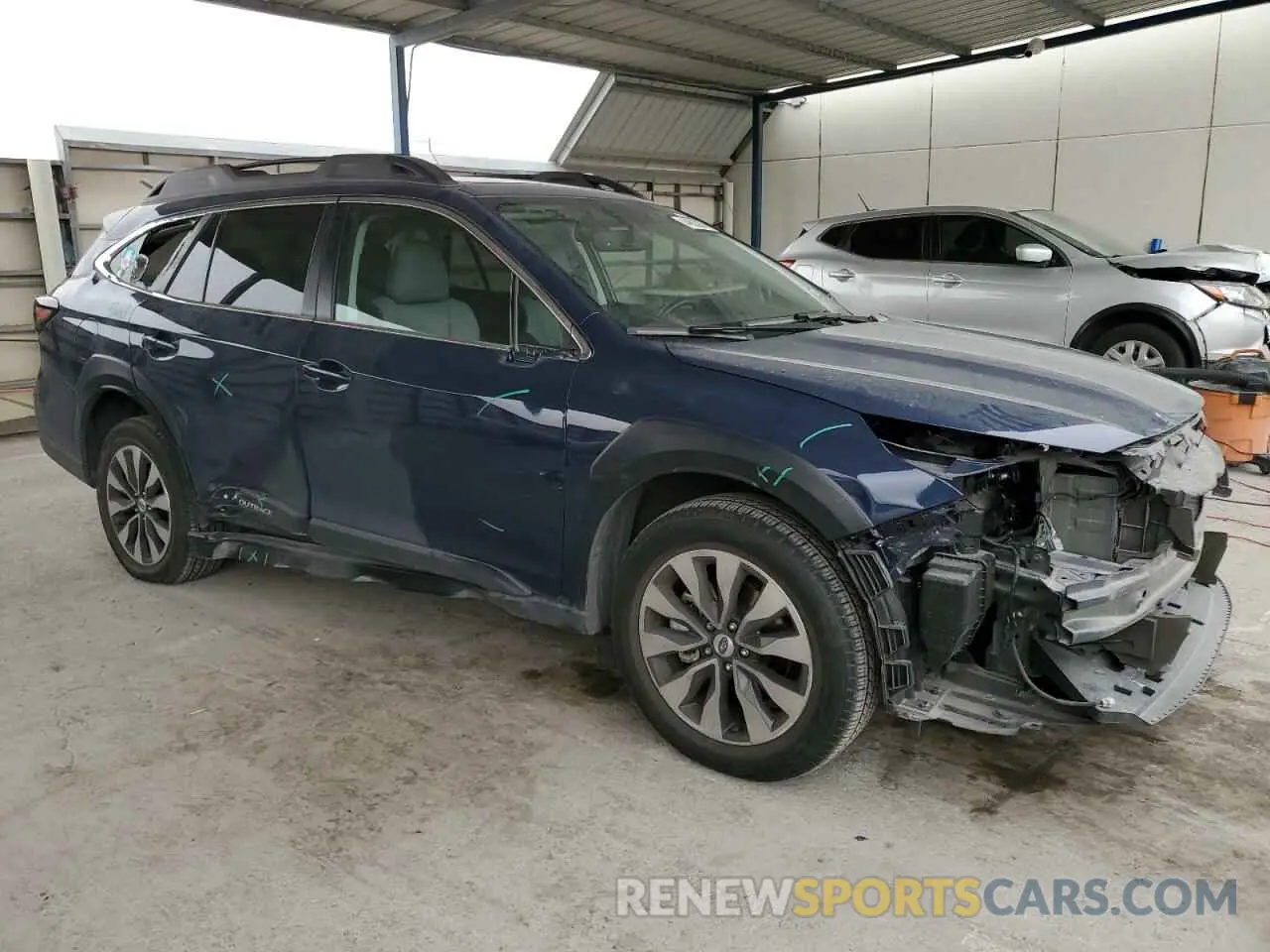 4 Photograph of a damaged car 4S4BTANC7R3134519 SUBARU OUTBACK 2024