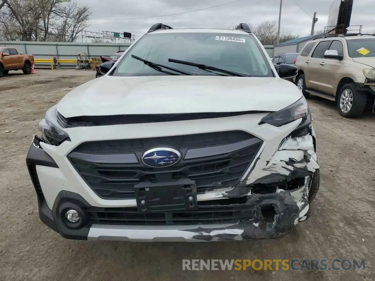 5 Фотография поврежденного автомобиля 4S4BTANC9R3293798 SUBARU OUTBACK 2024