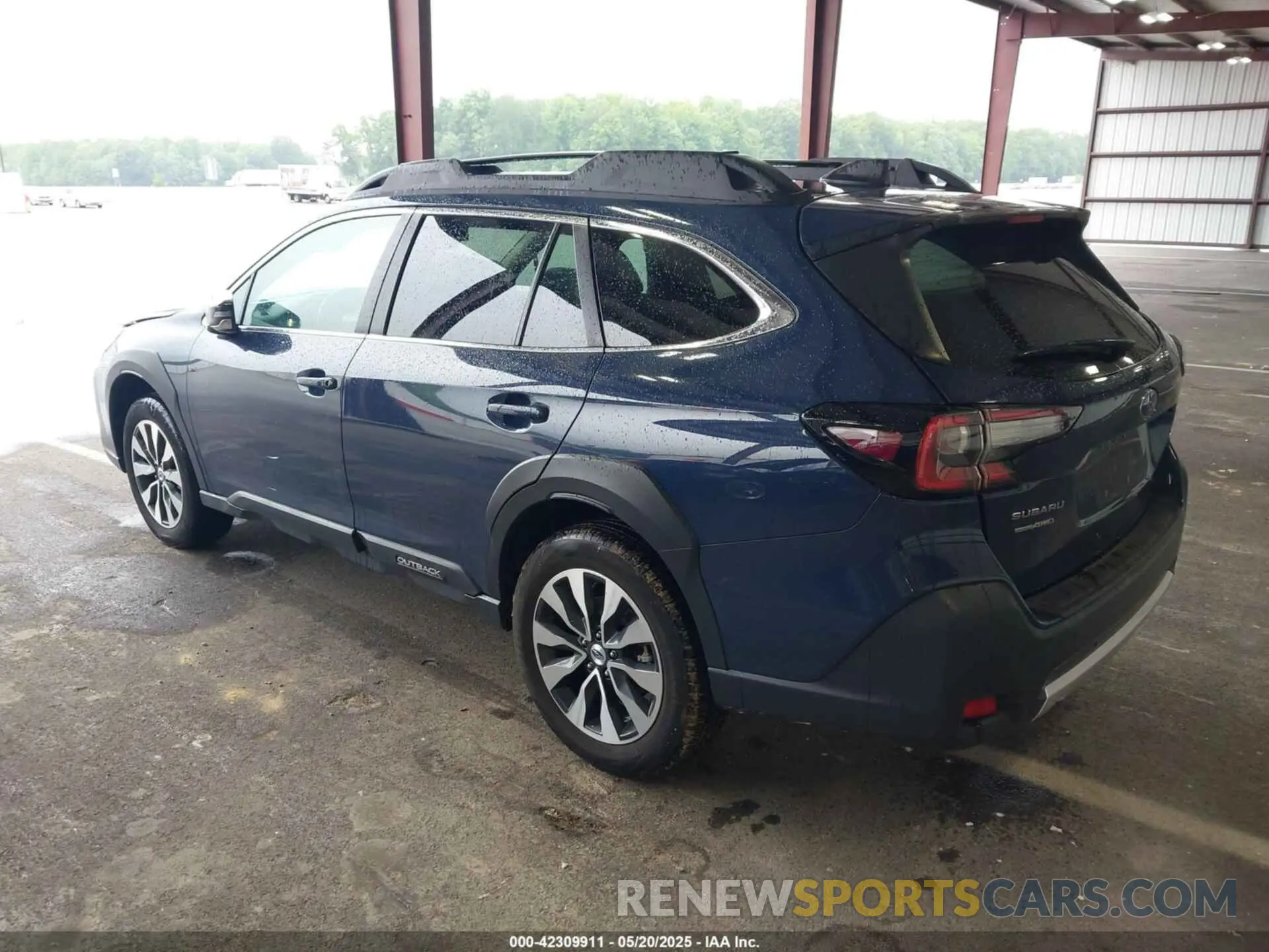 3 Photograph of a damaged car 4S4BTANCXR3138936 SUBARU OUTBACK 2024