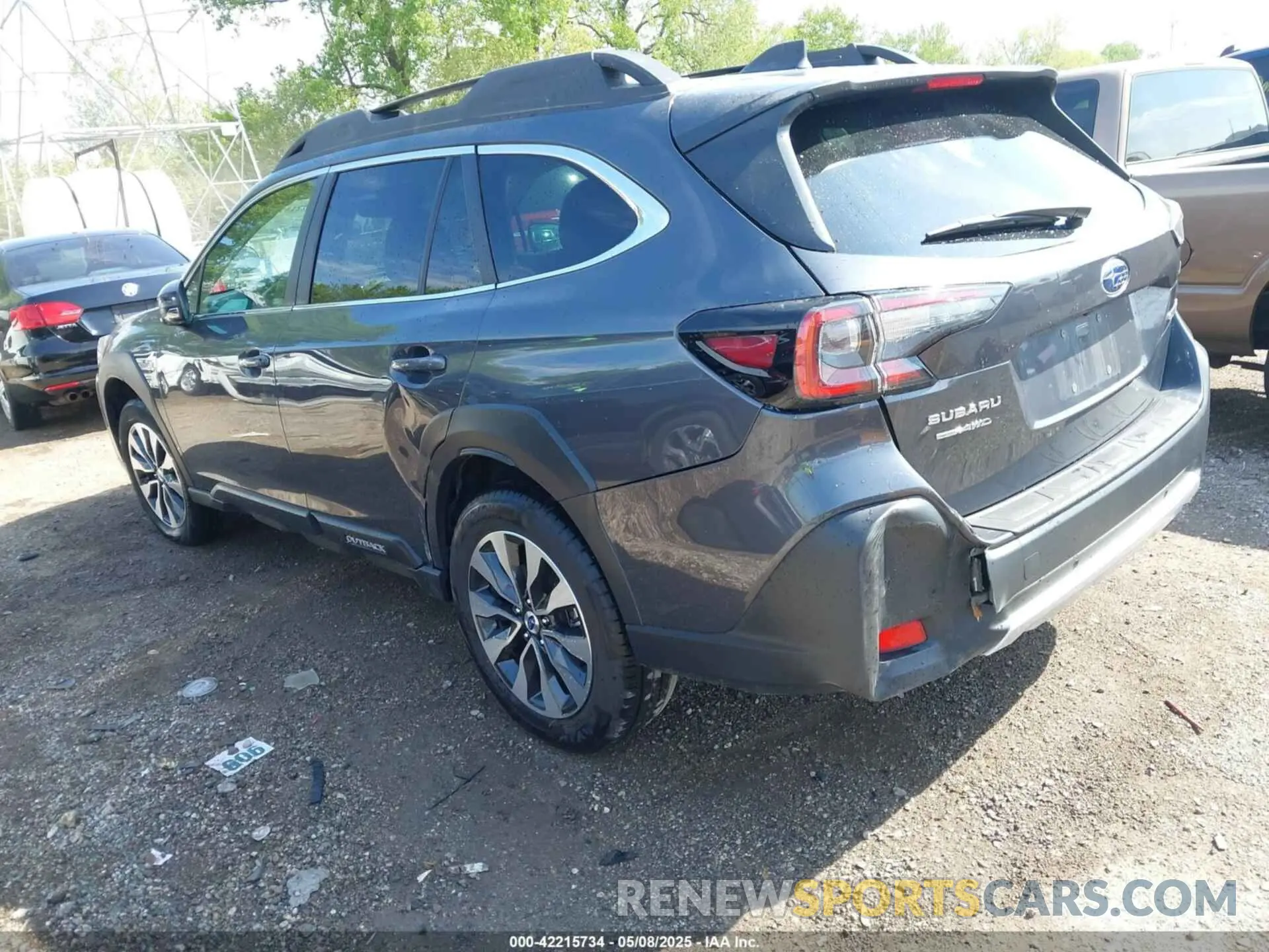 3 Photograph of a damaged car 4S4BTANCXR3191118 SUBARU OUTBACK 2024