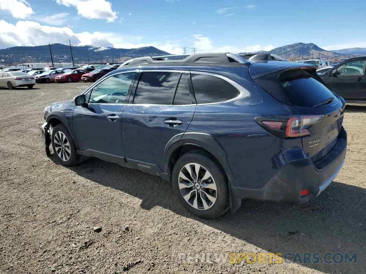 2 Photograph of a damaged car 4S4BTAPC5R3295755 SUBARU OUTBACK 2024