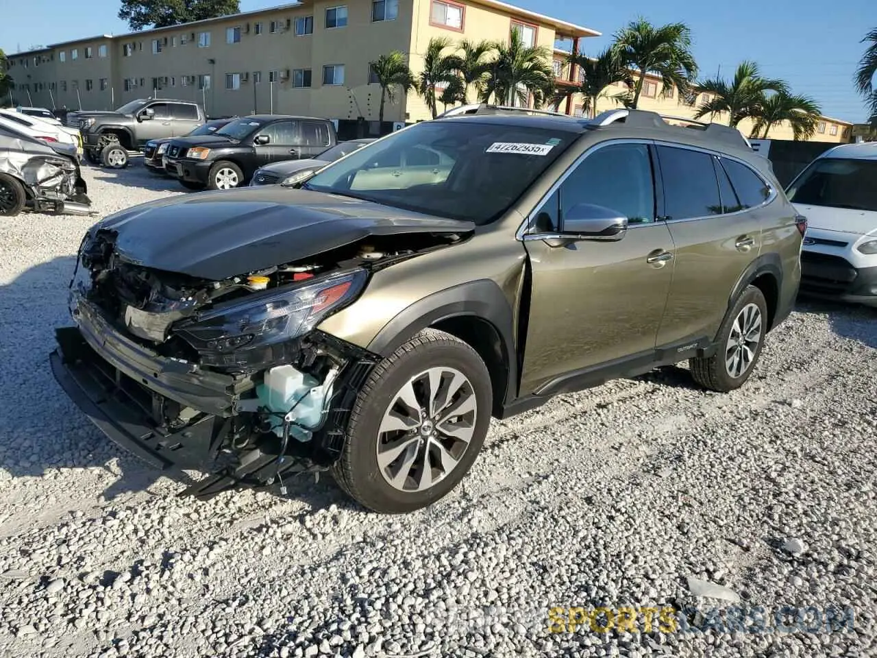 1 Фотография поврежденного автомобиля 4S4BTAPC6R3216772 SUBARU OUTBACK 2024