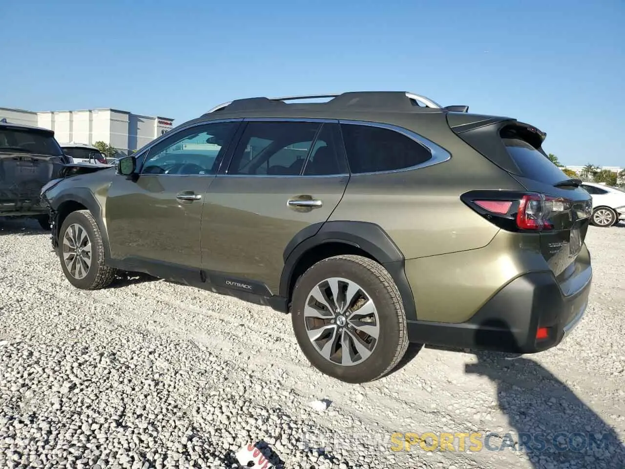 2 Фотография поврежденного автомобиля 4S4BTAPC6R3216772 SUBARU OUTBACK 2024
