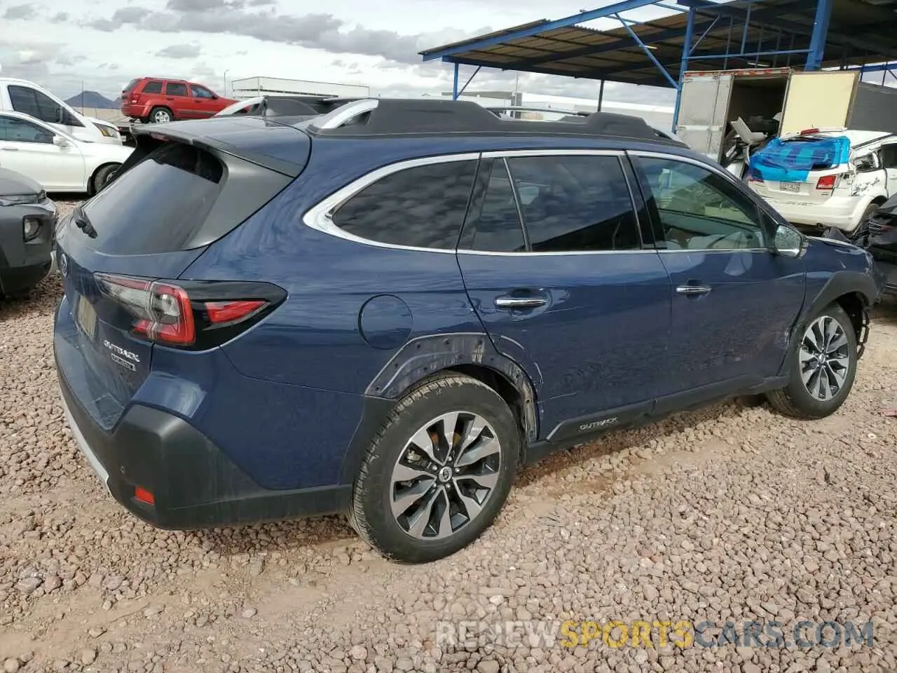 3 Photograph of a damaged car 4S4BTAPC8R3100196 SUBARU OUTBACK 2024
