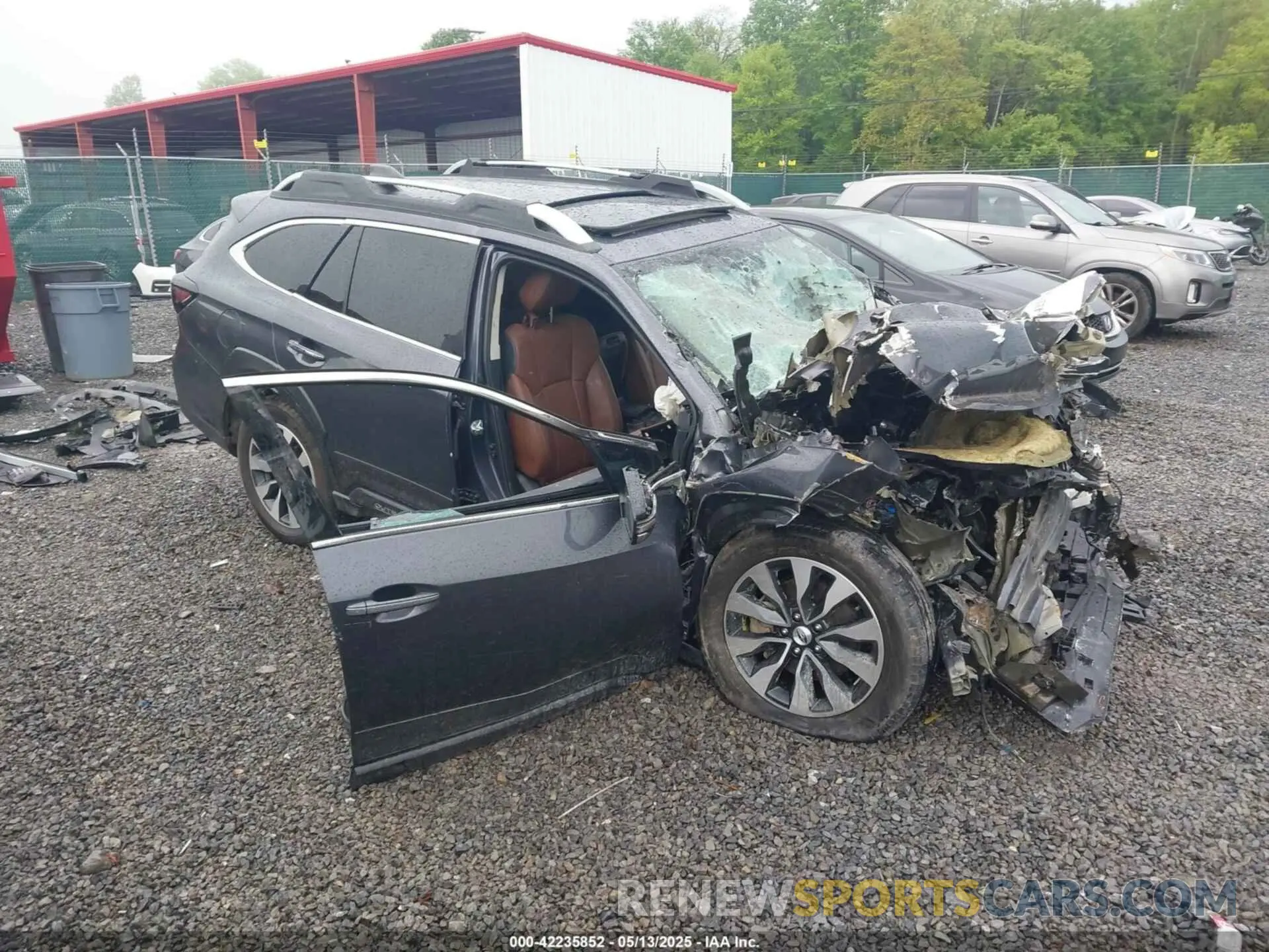 1 Photograph of a damaged car 4S4BTAPCXR3102970 SUBARU OUTBACK 2024