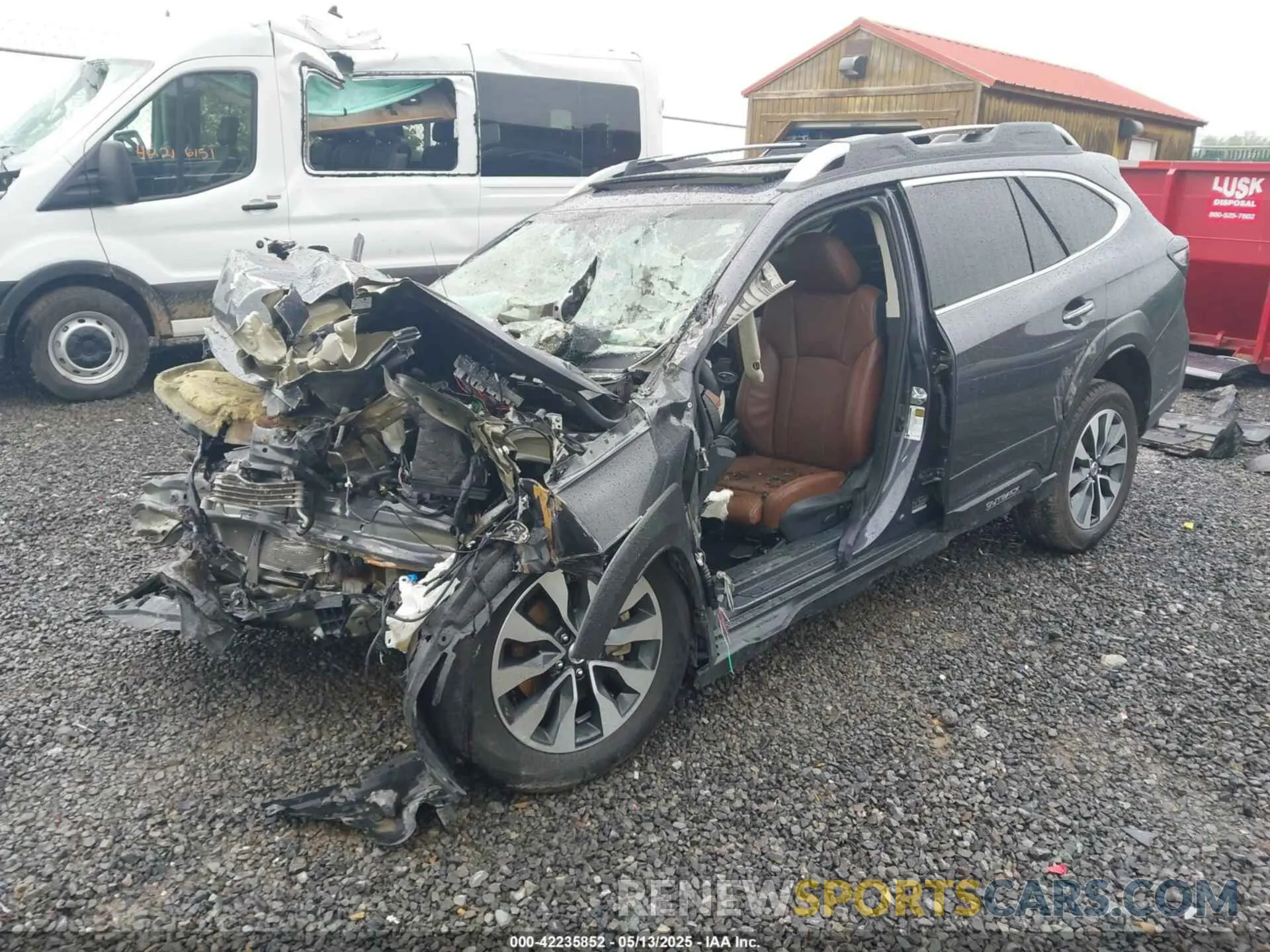 2 Photograph of a damaged car 4S4BTAPCXR3102970 SUBARU OUTBACK 2024