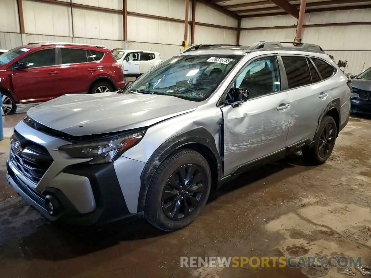 1 Photograph of a damaged car 4S4BTGLD3R3186521 SUBARU OUTBACK 2024