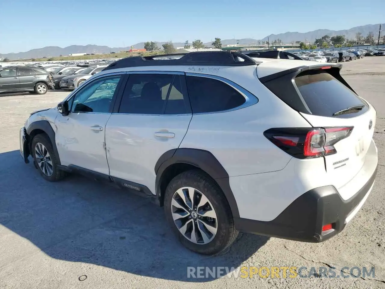 2 Photograph of a damaged car 4S4BTGND1R3135645 SUBARU OUTBACK 2024