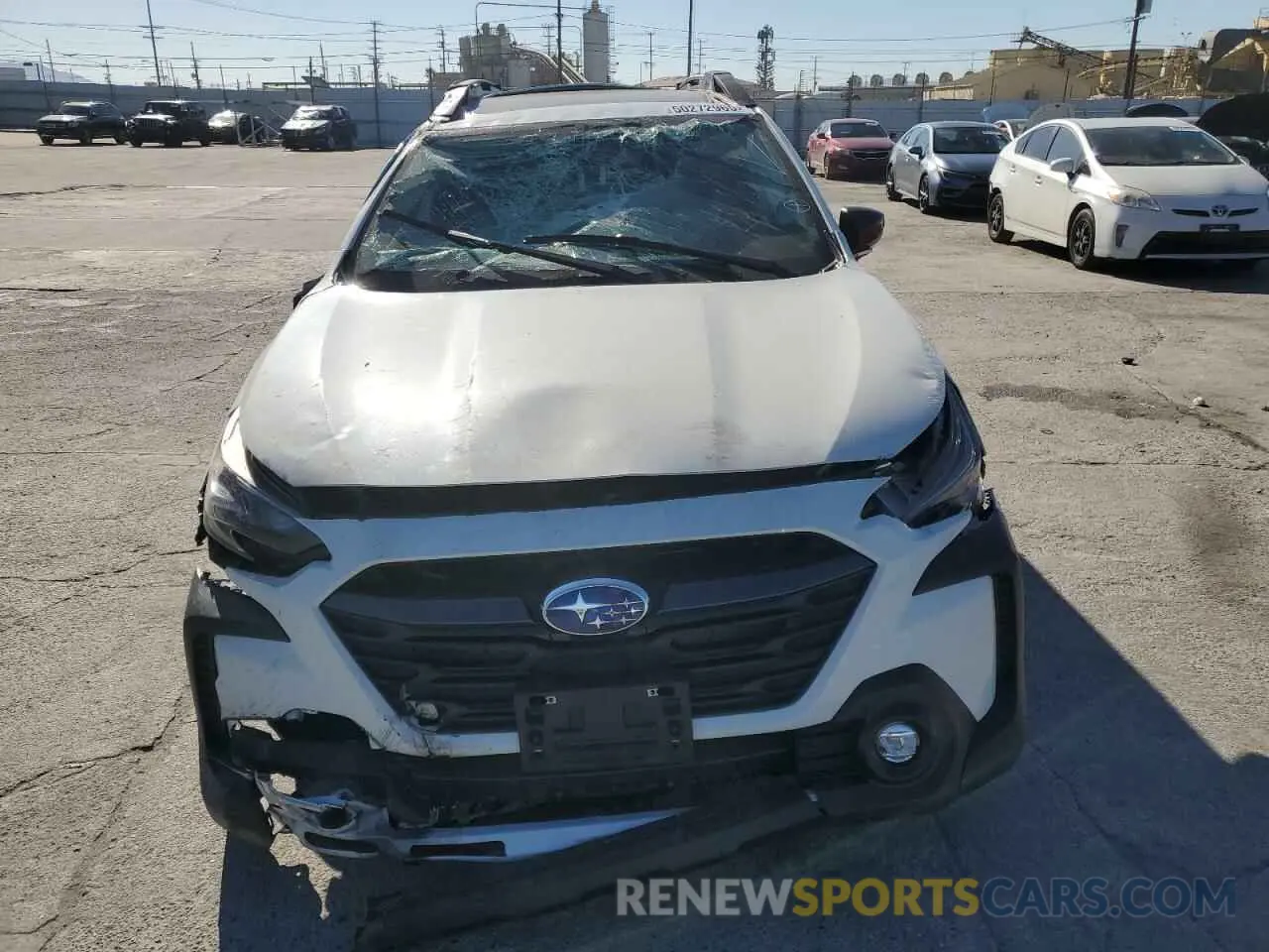 5 Photograph of a damaged car 4S4BTGND1R3135645 SUBARU OUTBACK 2024