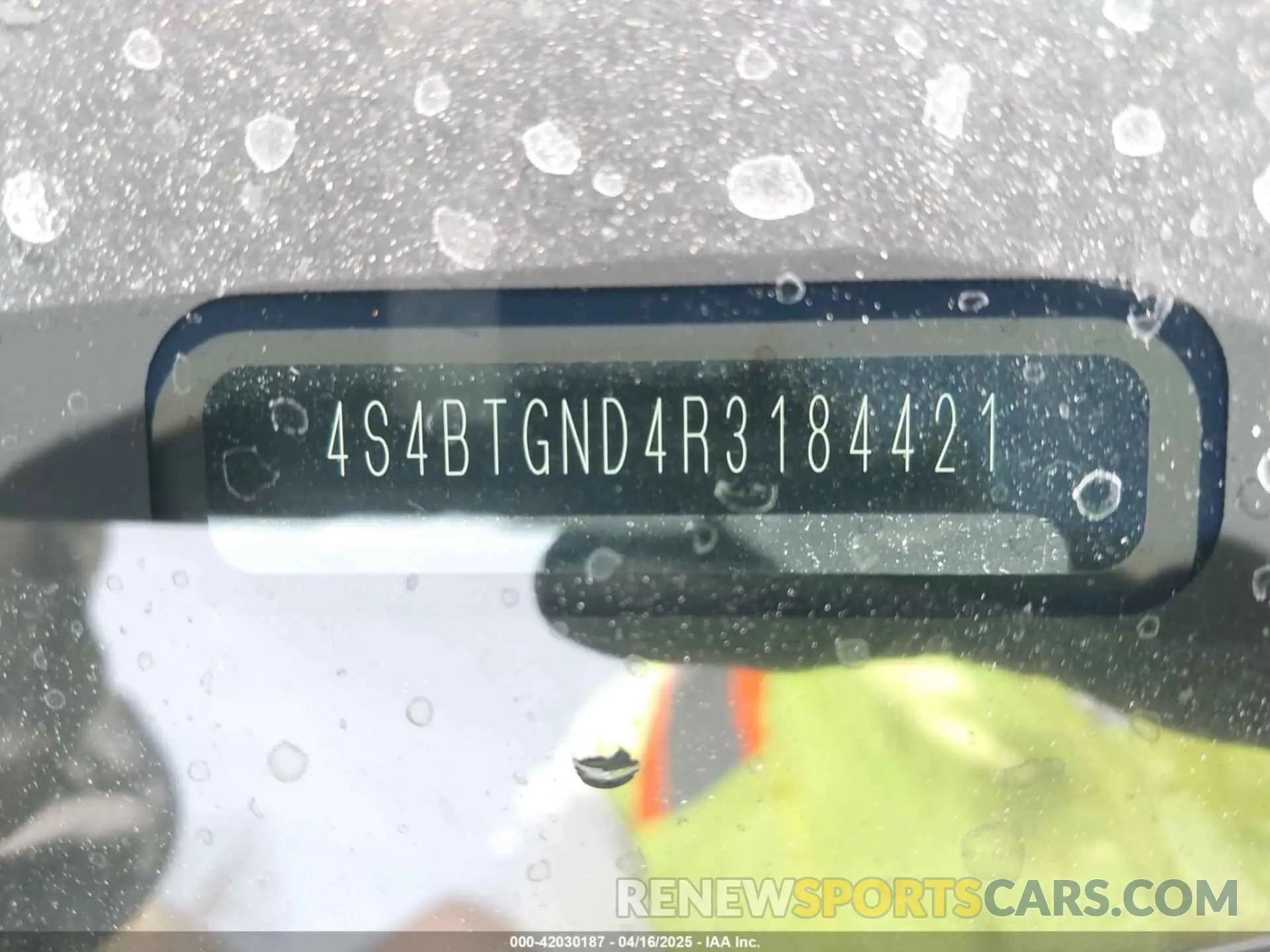 9 Photograph of a damaged car 4S4BTGND4R3184421 SUBARU OUTBACK 2024