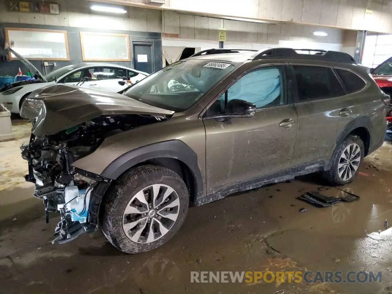 1 Photograph of a damaged car 4S4BTGND5R3231469 SUBARU OUTBACK 2024