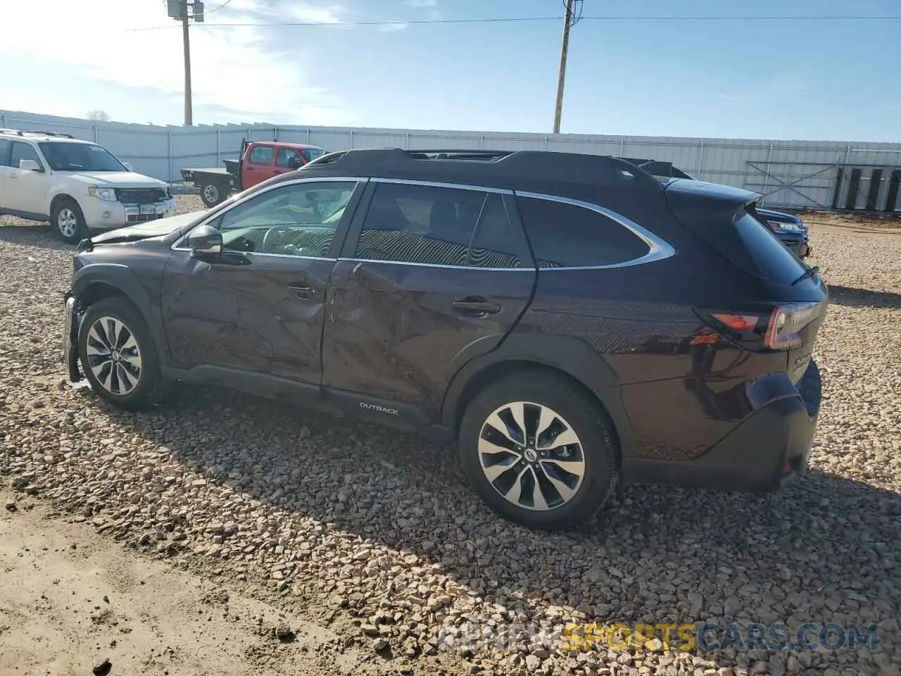 2 Фотография поврежденного автомобиля 4S4BTGND9R3260926 SUBARU OUTBACK 2024