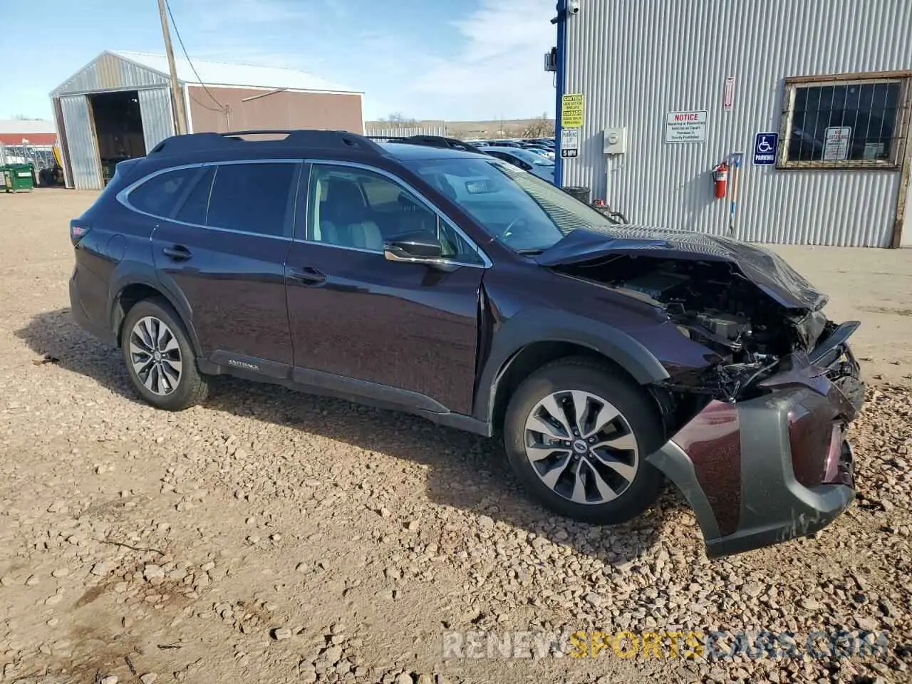 4 Фотография поврежденного автомобиля 4S4BTGND9R3260926 SUBARU OUTBACK 2024