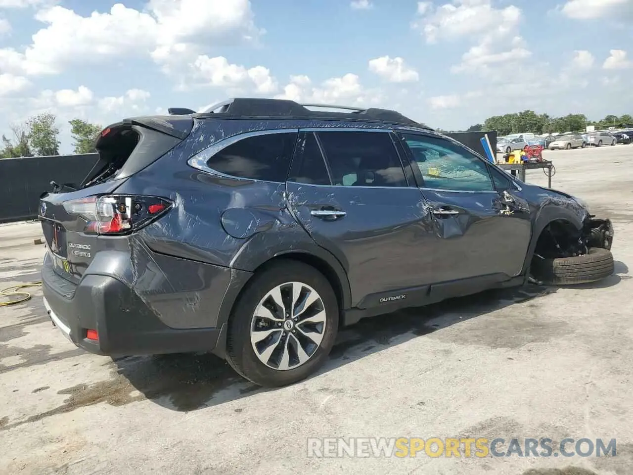 3 Фотография поврежденного автомобиля 4S4BTGPD0R3239072 SUBARU OUTBACK 2024