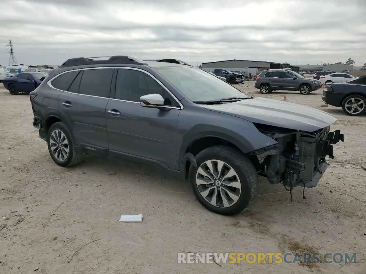 4 Photograph of a damaged car 4S4BTGPD4R3260877 SUBARU OUTBACK 2024