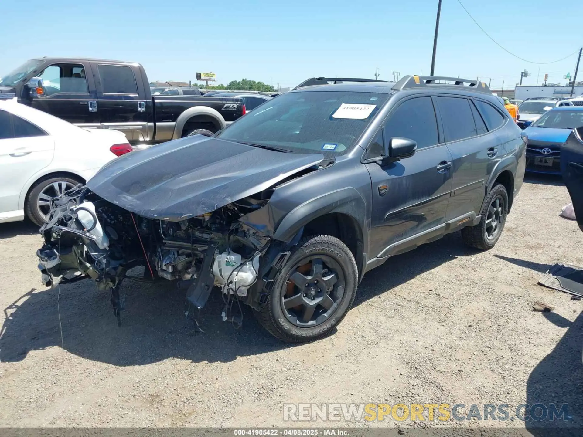 2 Фотография поврежденного автомобиля 4S4BTGUD5R3270256 SUBARU OUTBACK 2024