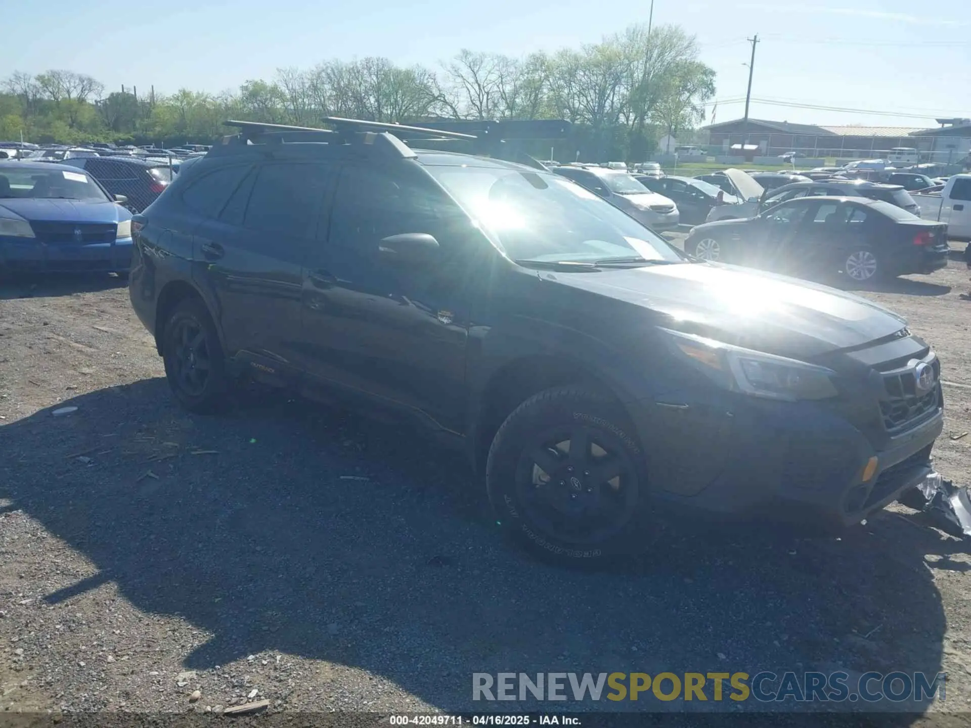 1 Photograph of a damaged car 4S4BTGUD9R3179684 SUBARU OUTBACK 2024