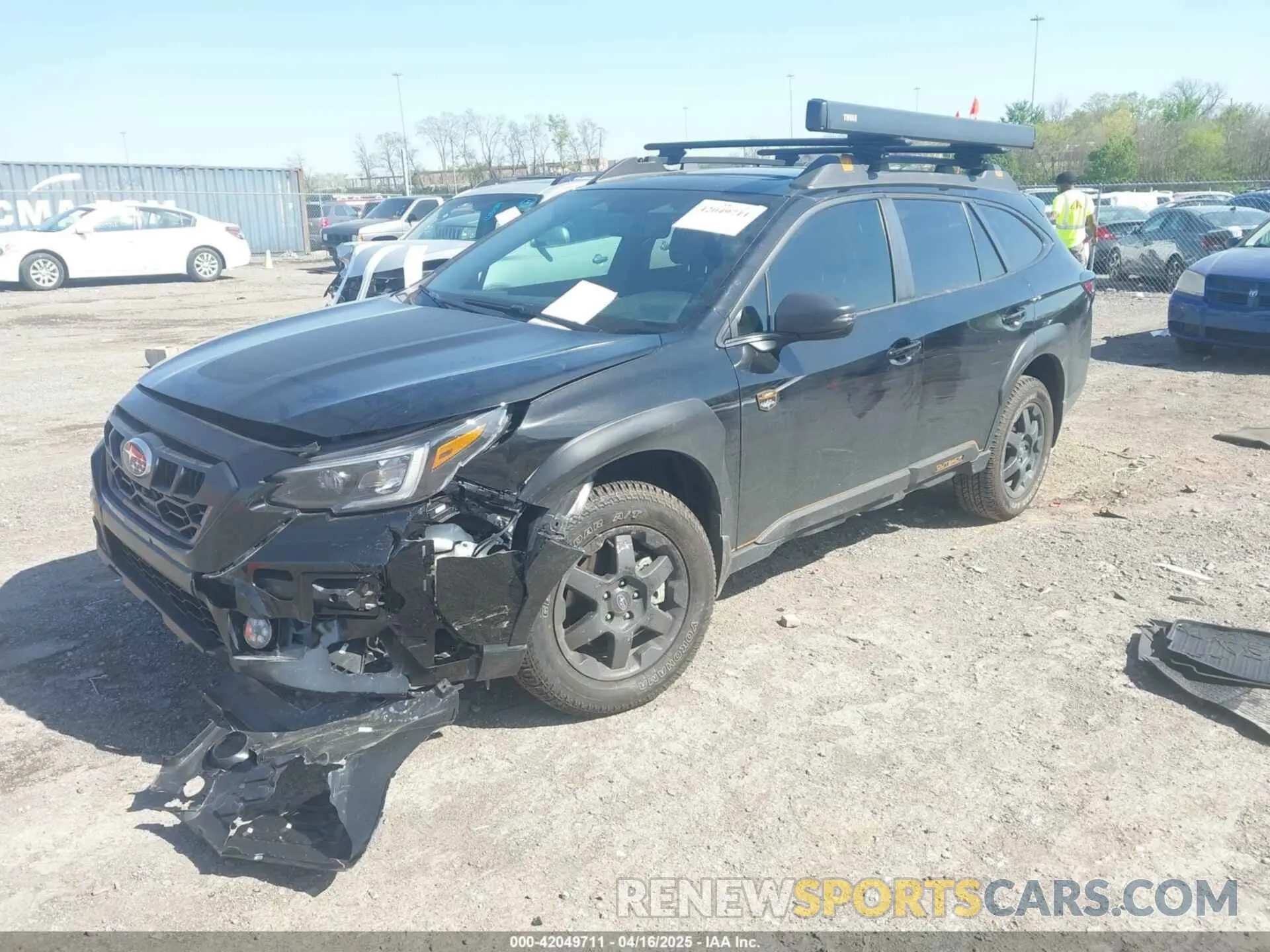 2 Photograph of a damaged car 4S4BTGUD9R3179684 SUBARU OUTBACK 2024