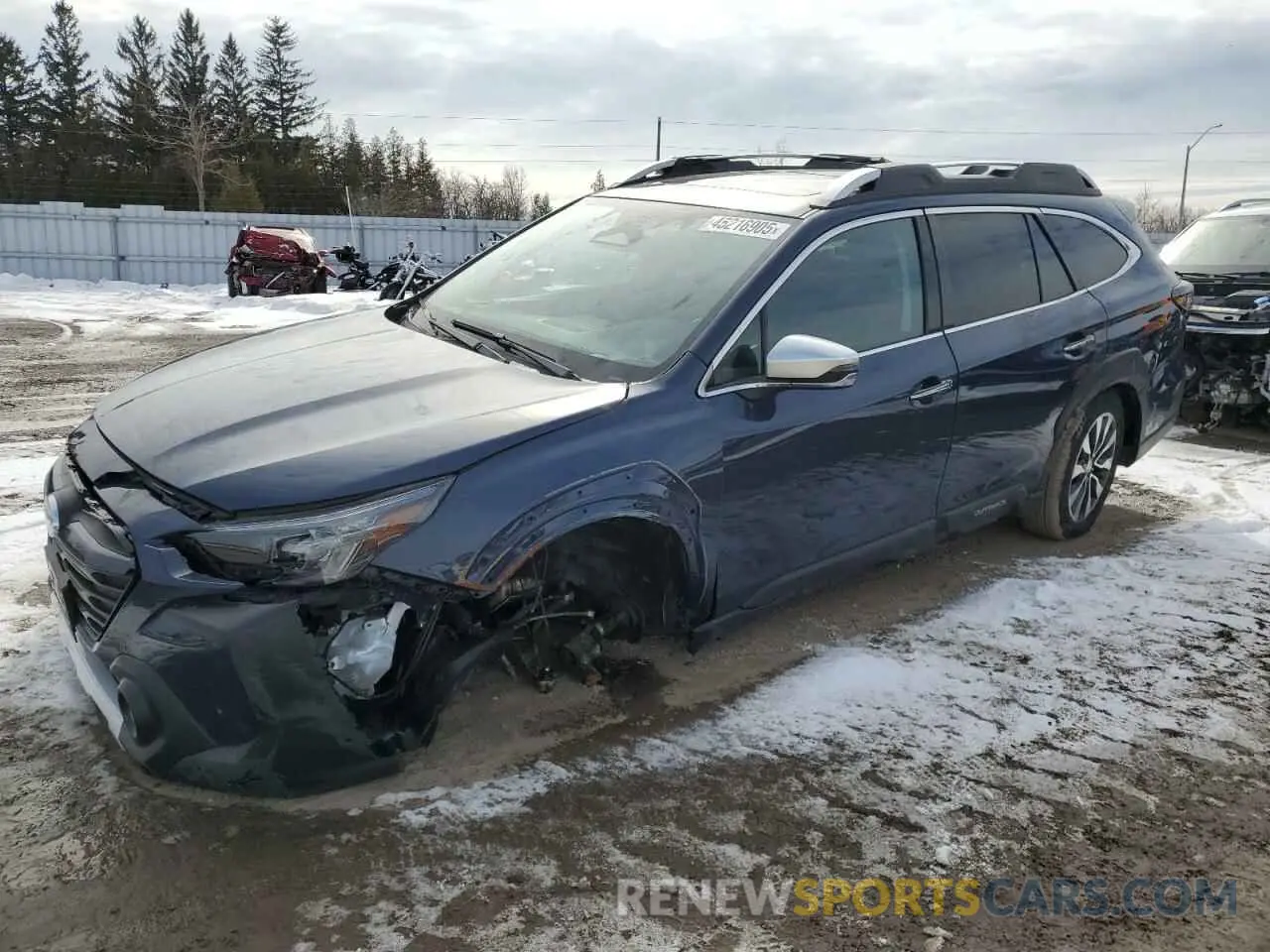 1 Фотография поврежденного автомобиля 4S4BTHPD7R3107318 SUBARU OUTBACK 2024