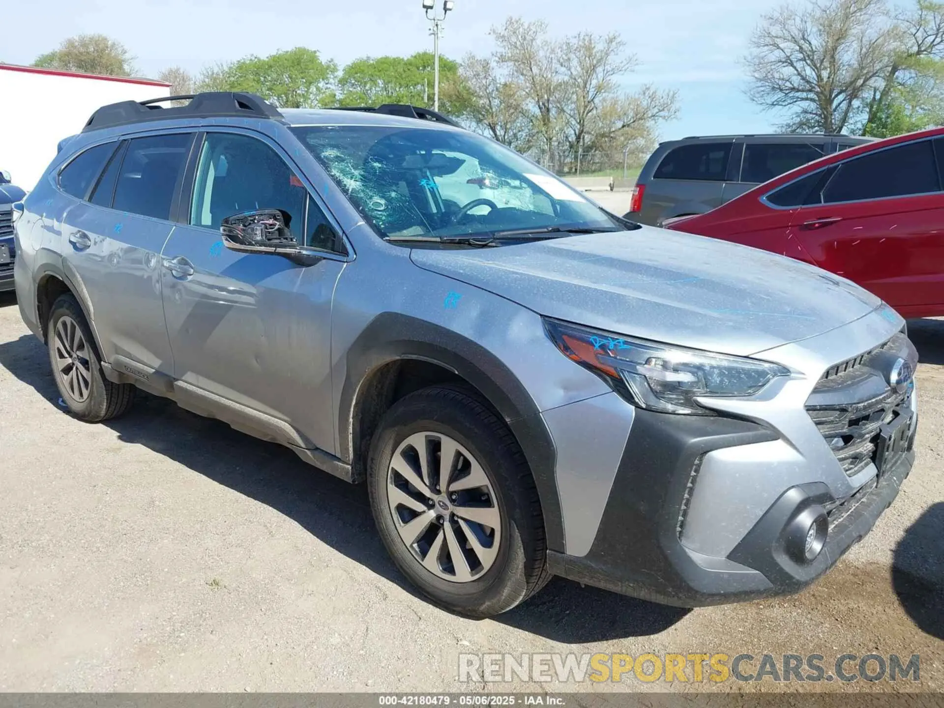 1 Photograph of a damaged car 4S4BTACC7S3169389 SUBARU OUTBACK 2025