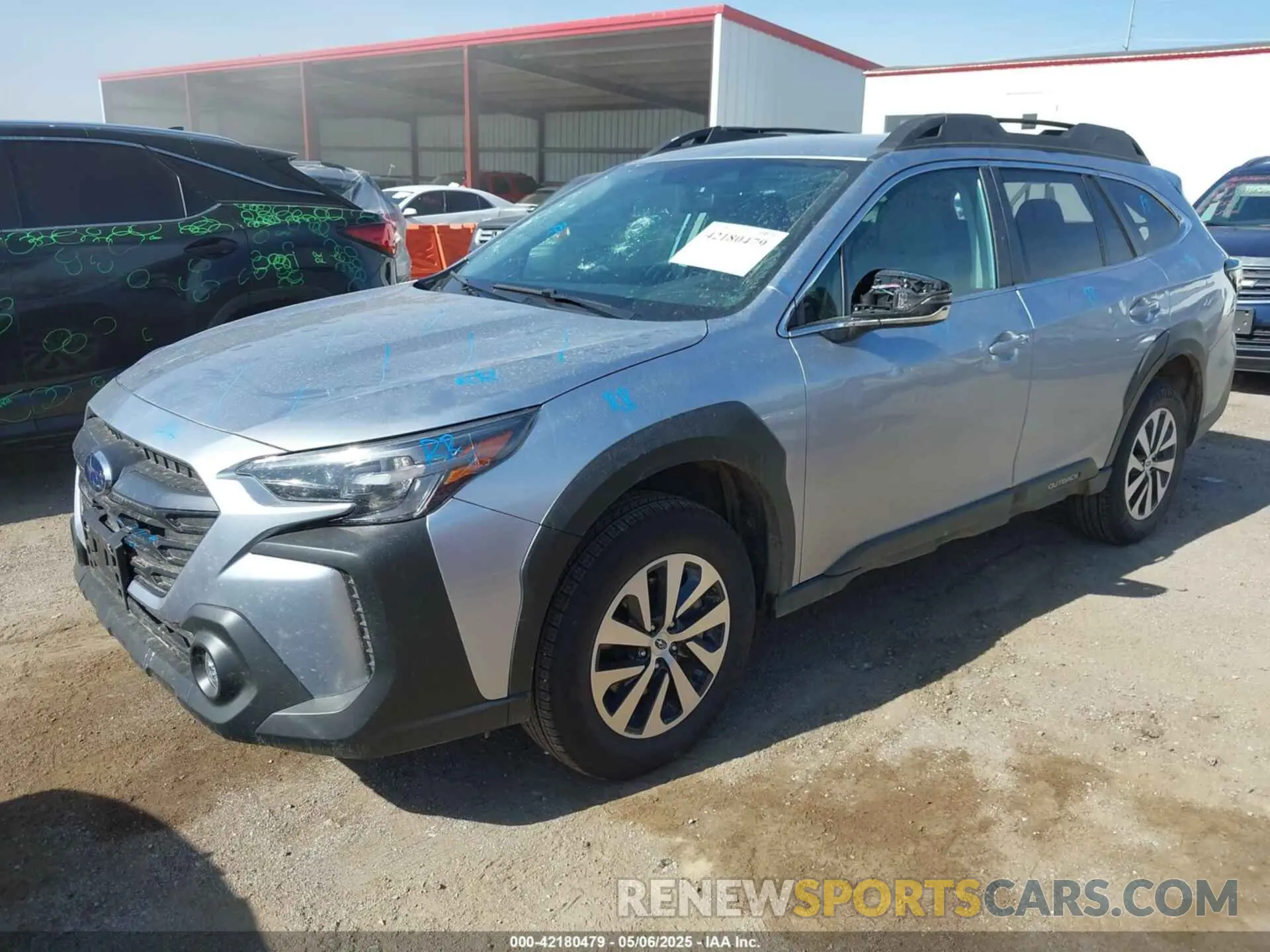 2 Photograph of a damaged car 4S4BTACC7S3169389 SUBARU OUTBACK 2025