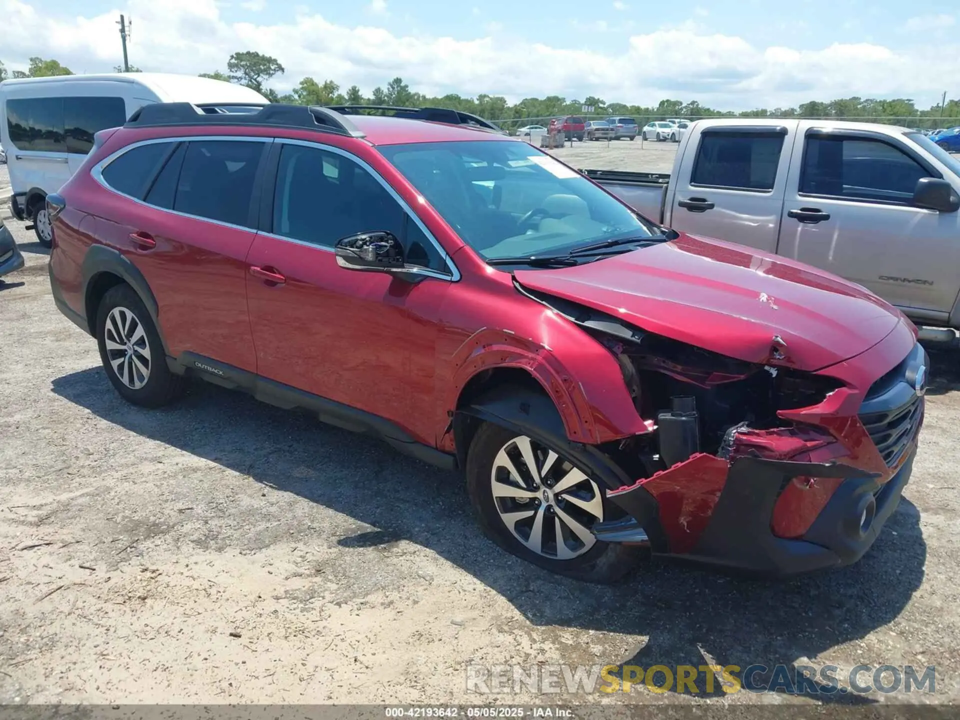 1 Фотография поврежденного автомобиля 4S4BTADC4S3163354 SUBARU OUTBACK 2025