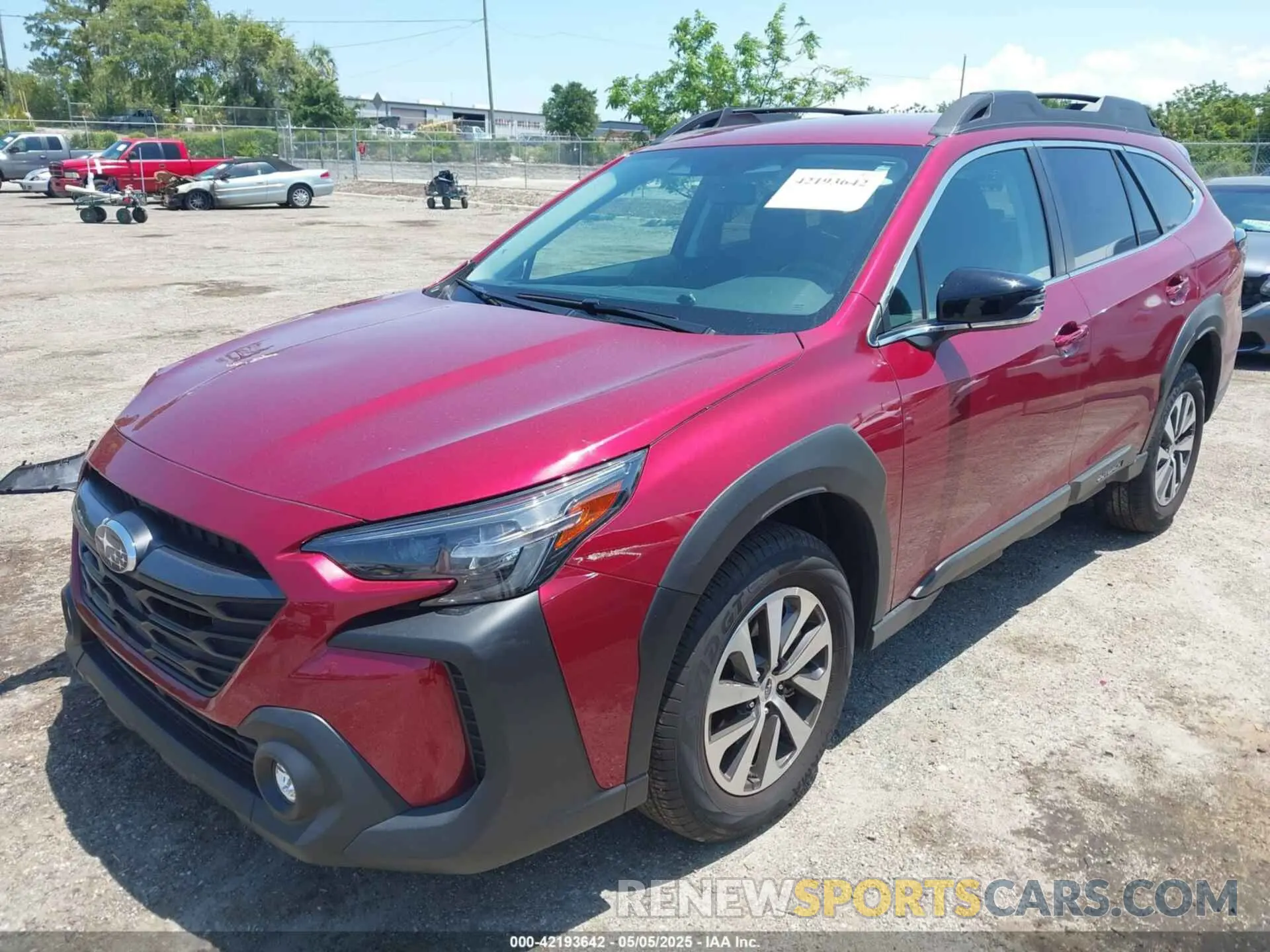 2 Фотография поврежденного автомобиля 4S4BTADC4S3163354 SUBARU OUTBACK 2025