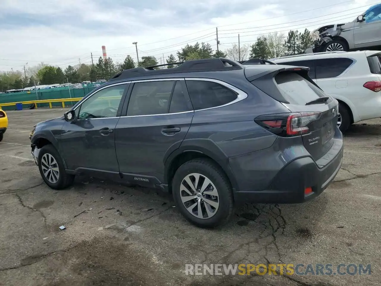 2 Фотография поврежденного автомобиля 4S4BTADCXS3203386 SUBARU OUTBACK 2025