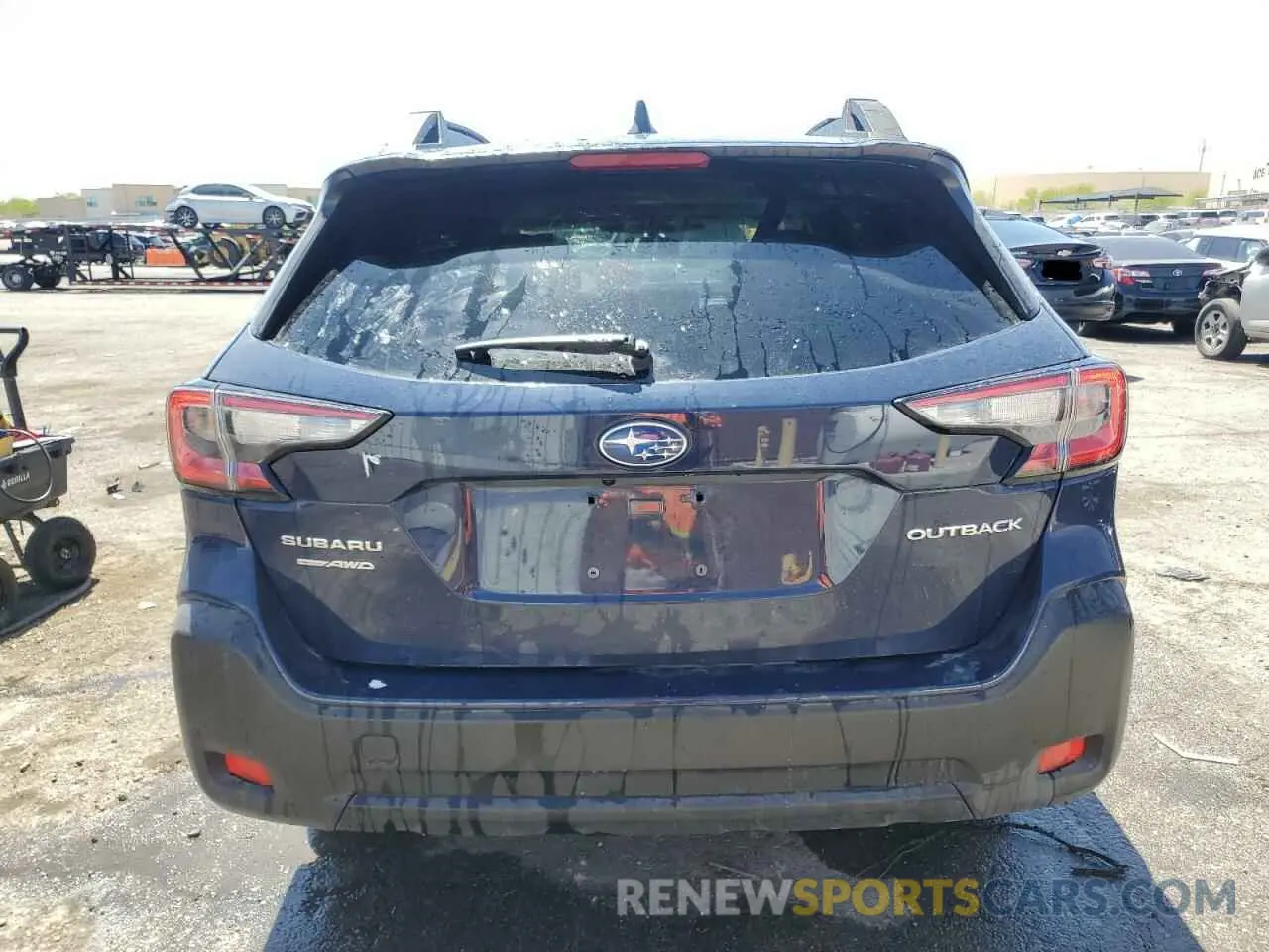 6 Photograph of a damaged car 4S4BTAFC0S3183775 SUBARU OUTBACK 2025