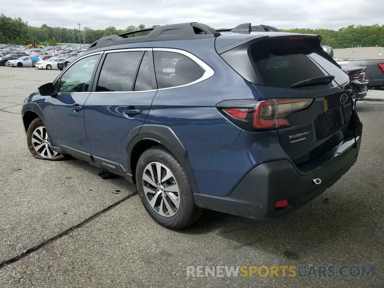 2 Photograph of a damaged car 4S4BTAFC2S3236914 SUBARU OUTBACK 2025