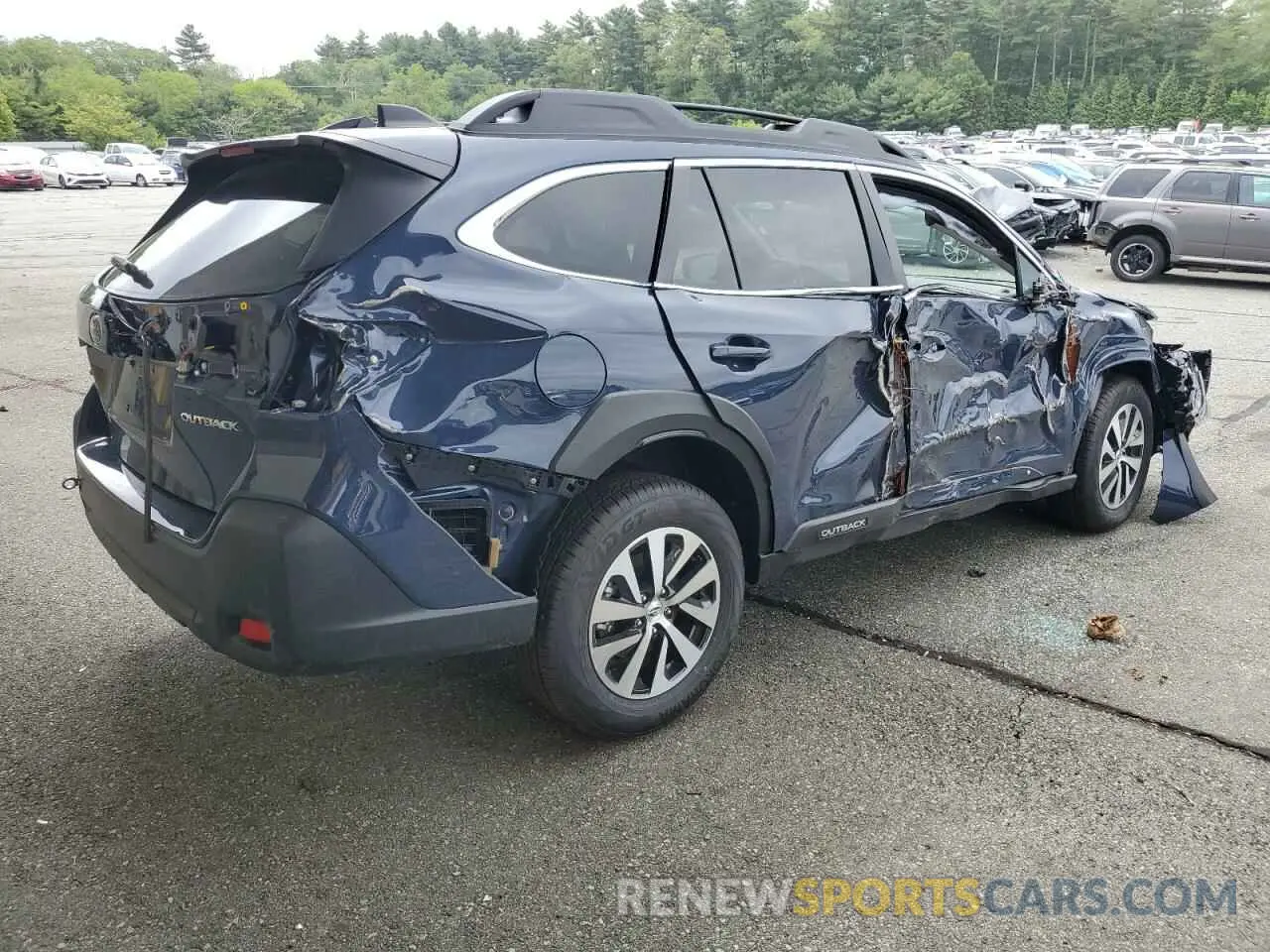 3 Photograph of a damaged car 4S4BTAFC2S3236914 SUBARU OUTBACK 2025