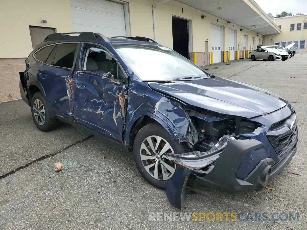4 Photograph of a damaged car 4S4BTAFC2S3236914 SUBARU OUTBACK 2025