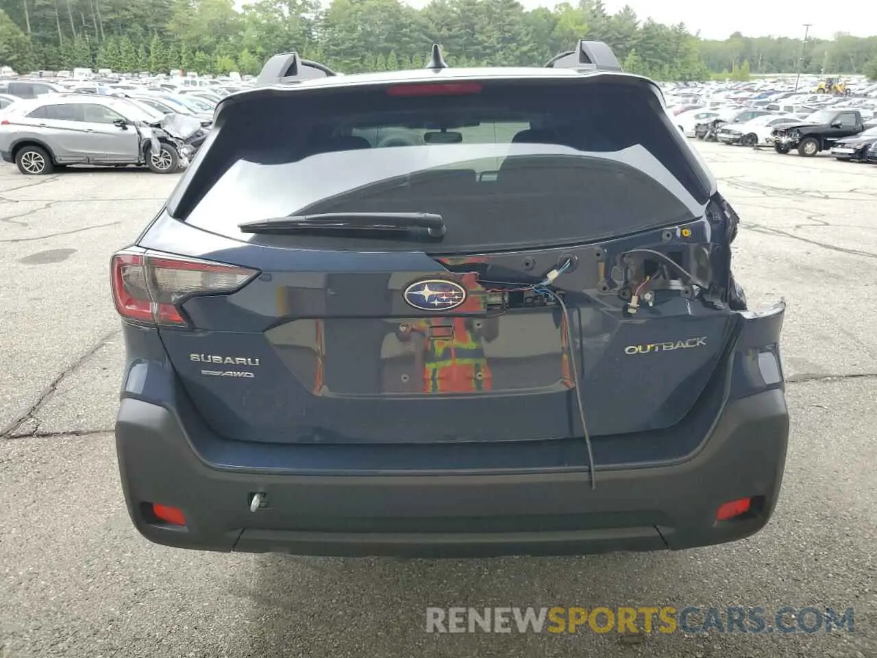 6 Photograph of a damaged car 4S4BTAFC2S3236914 SUBARU OUTBACK 2025