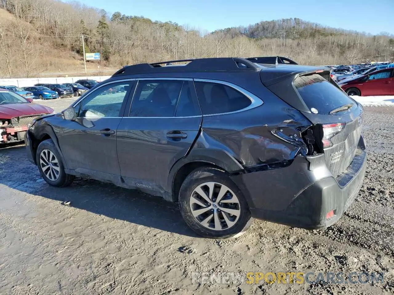 2 Photograph of a damaged car 4S4BTAFC8S3176105 SUBARU OUTBACK 2025