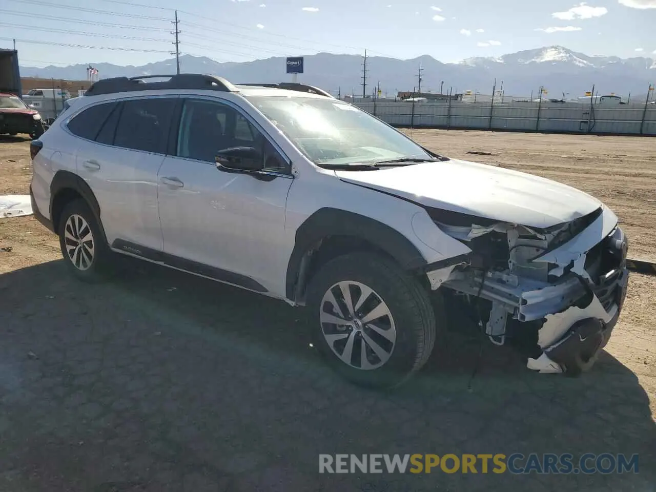 4 Photograph of a damaged car 4S4BTAFCXS3130047 SUBARU OUTBACK 2025