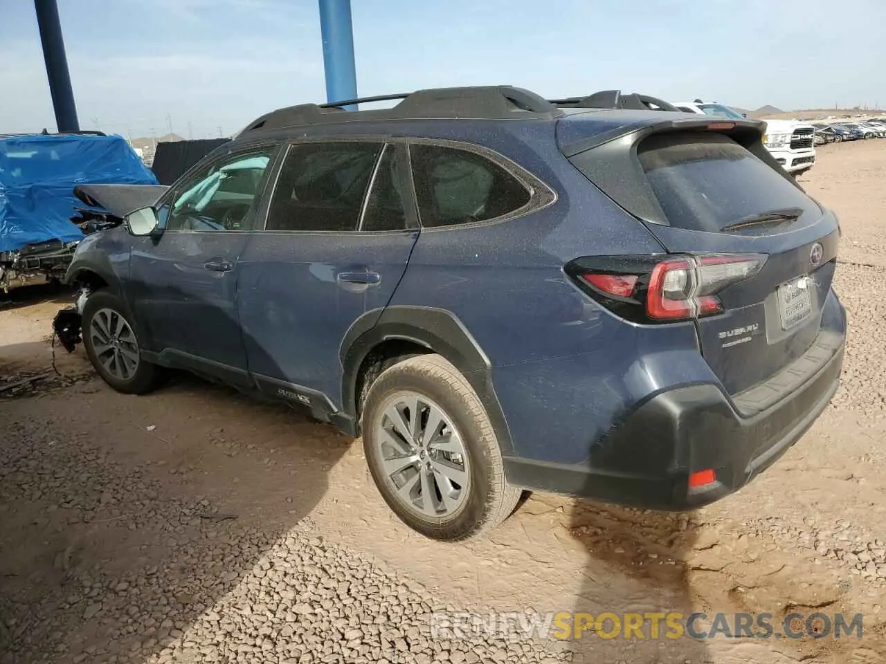 2 Фотография поврежденного автомобиля 4S4BTAFCXS3186697 SUBARU OUTBACK 2025