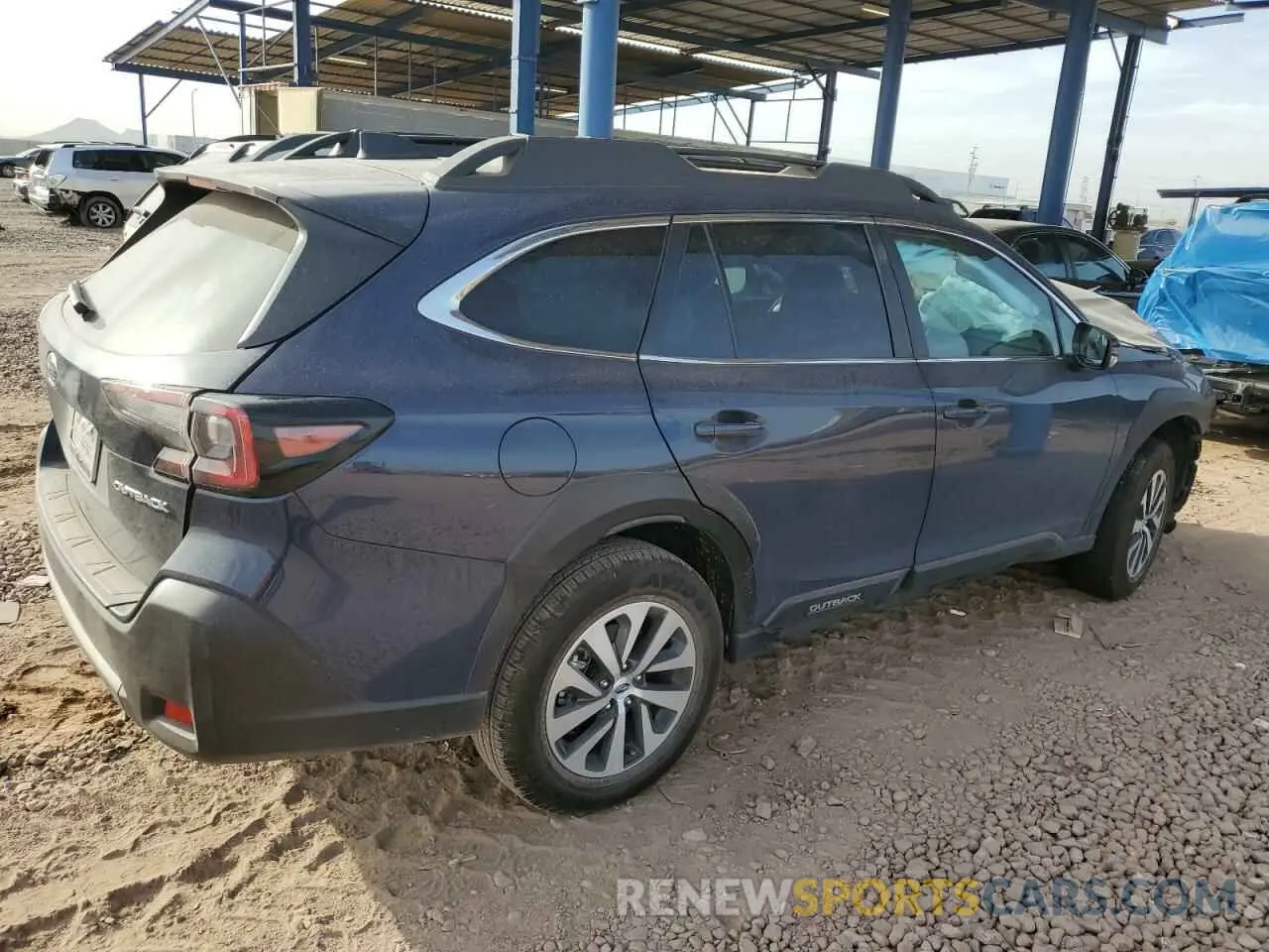 3 Фотография поврежденного автомобиля 4S4BTAFCXS3186697 SUBARU OUTBACK 2025