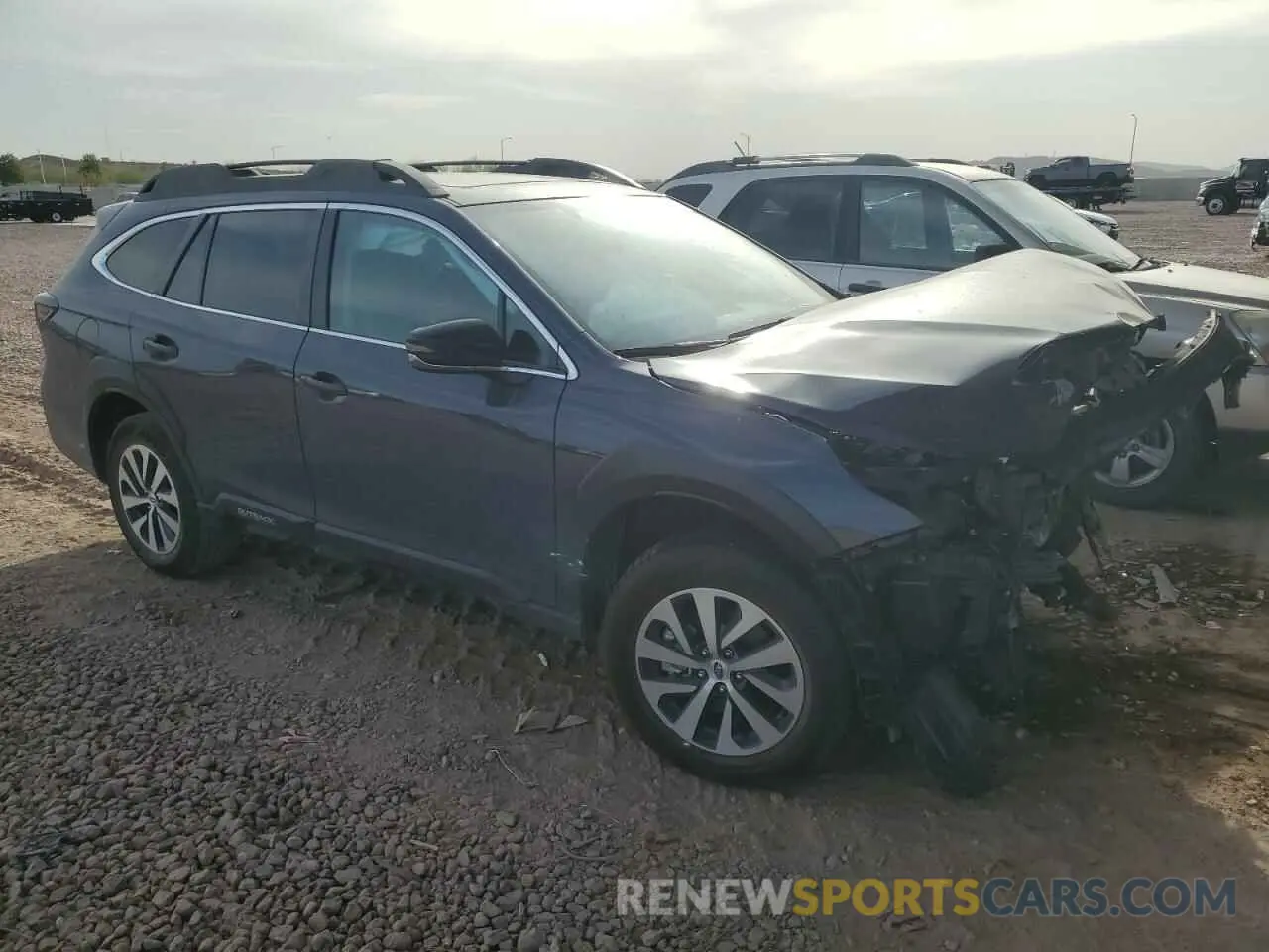 4 Фотография поврежденного автомобиля 4S4BTAFCXS3186697 SUBARU OUTBACK 2025