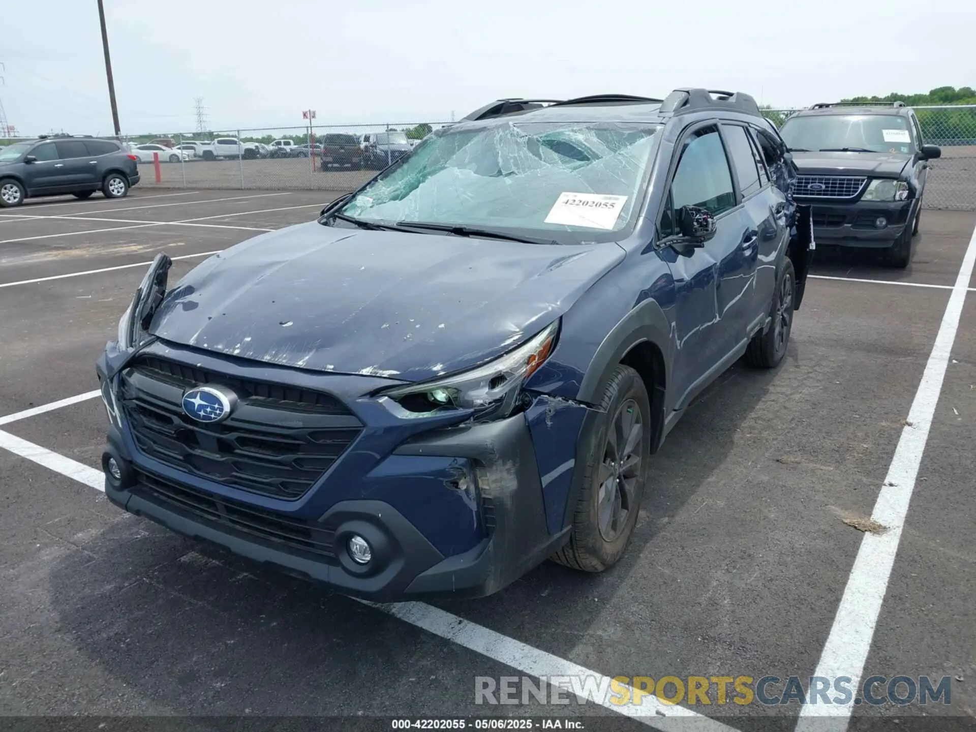 2 Photograph of a damaged car 4S4BTALC2S3195785 SUBARU OUTBACK 2025