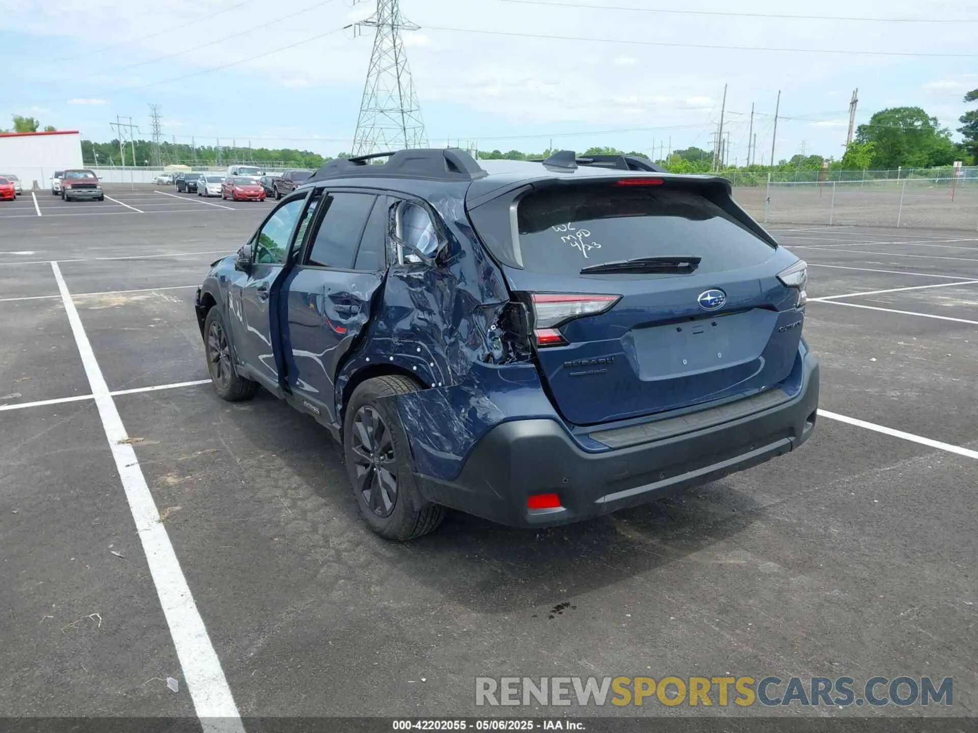 3 Photograph of a damaged car 4S4BTALC2S3195785 SUBARU OUTBACK 2025