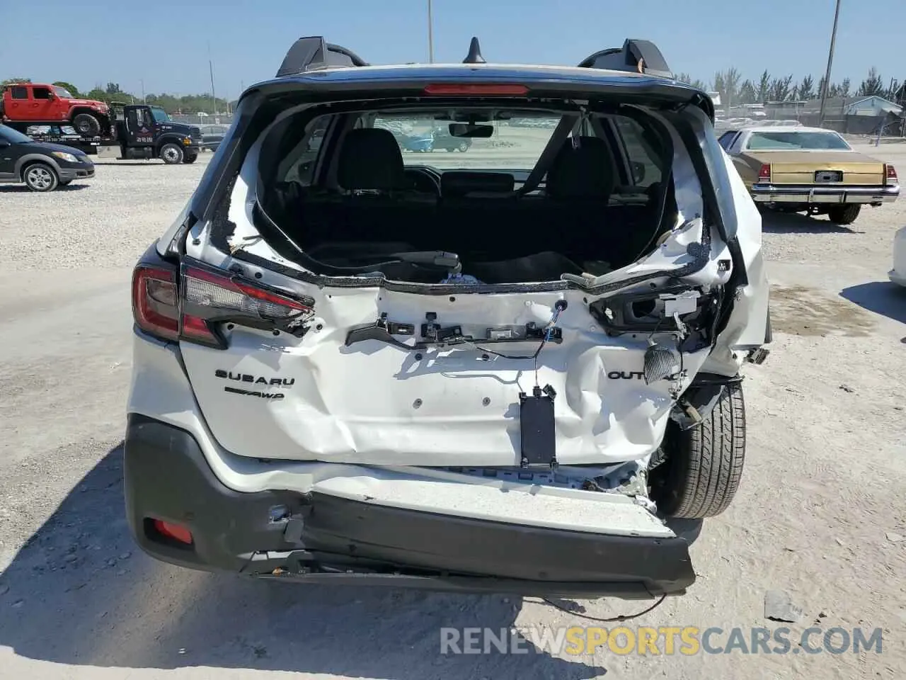 6 Photograph of a damaged car 4S4BTALC3S3164562 SUBARU OUTBACK 2025