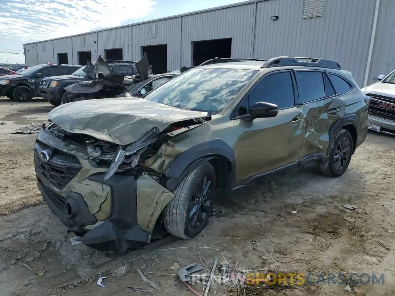 1 Photograph of a damaged car 4S4BTALC6S3141261 SUBARU OUTBACK 2025