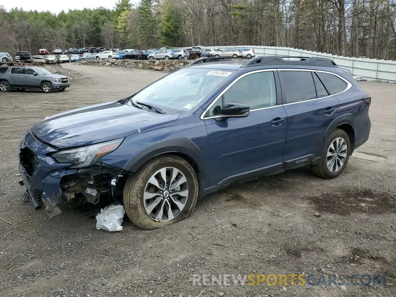 1 Photograph of a damaged car 4S4BTANC2S3145708 SUBARU OUTBACK 2025