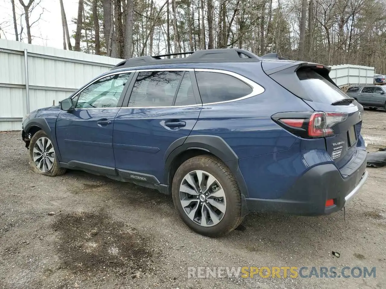 2 Photograph of a damaged car 4S4BTANC2S3145708 SUBARU OUTBACK 2025